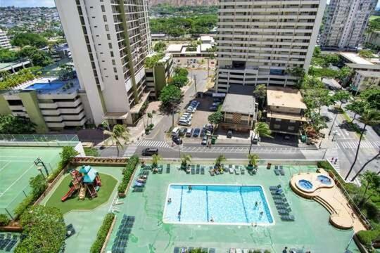 Deluxe Panoramic Mountain View Condo - 37Th Floor, Free Parking & Wifi Condo Honolulu Eksteriør bilde